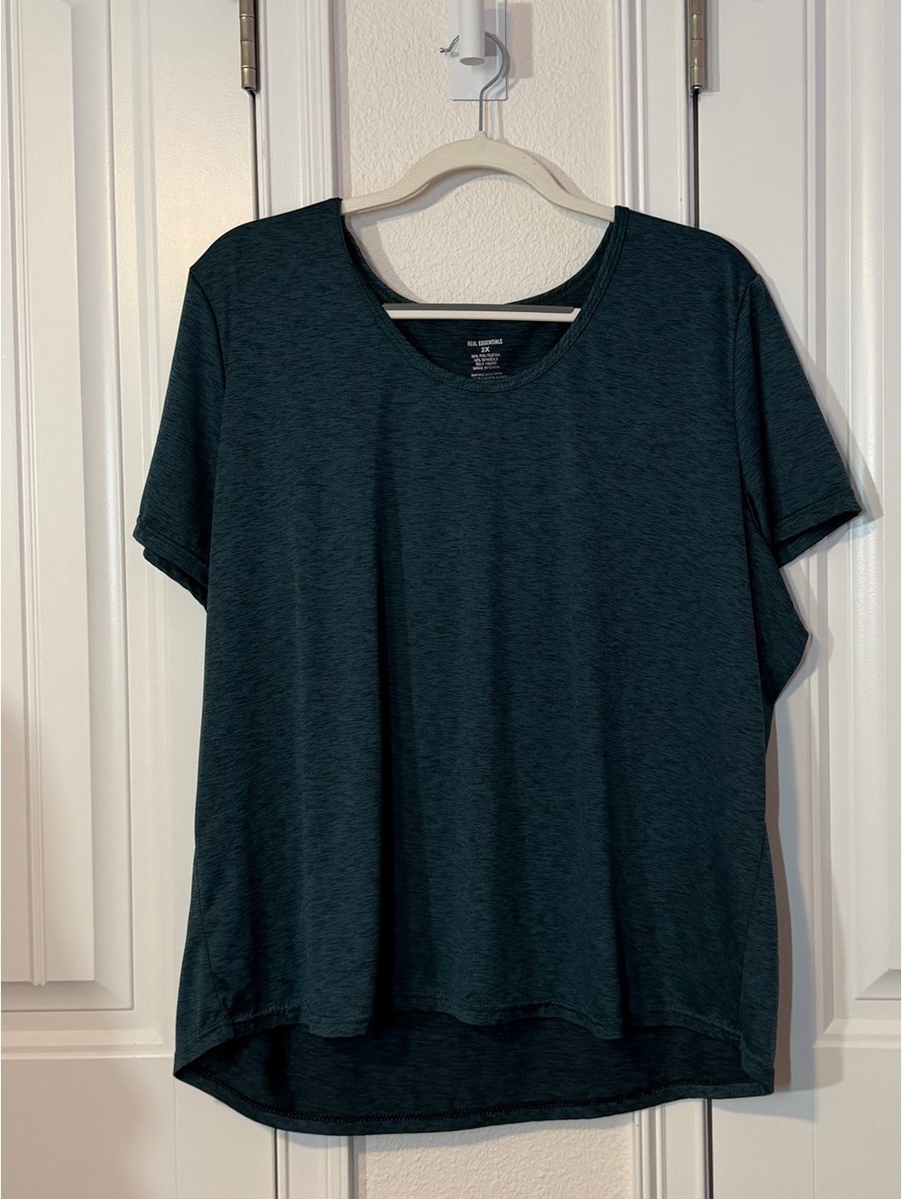Reel Legends Short Sleeve Scoop Neck Tee - Teal